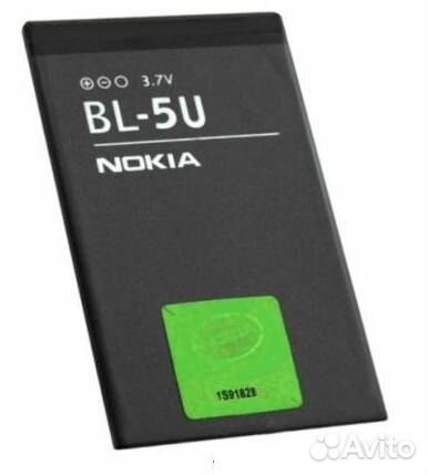 Оригинальный Аккумулятор Nokia BL-5U - 1000 mAh
