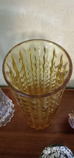 Ваза цветное стекло