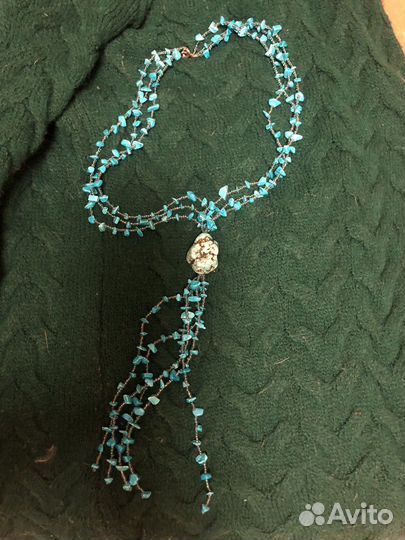 Колье с бирюзой