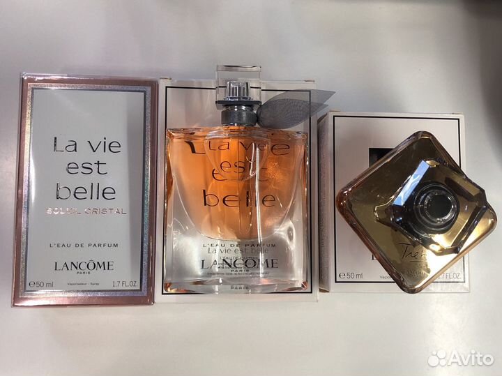 Lancome La Vie Est Belle, idole, Tresor, Autre Oud