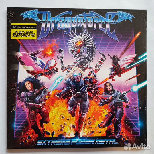 Dragonforce - Extreme Power Metal 2LP sealed