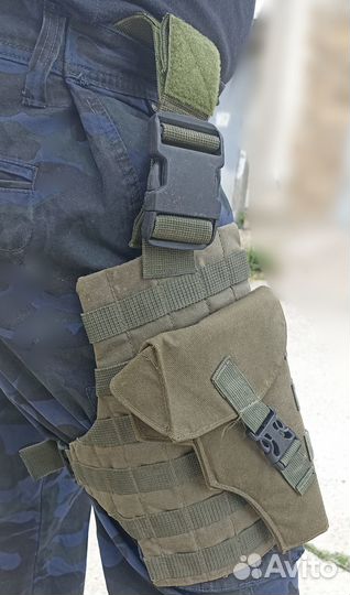 Набедренная разгрузка с пистолетный подсумком