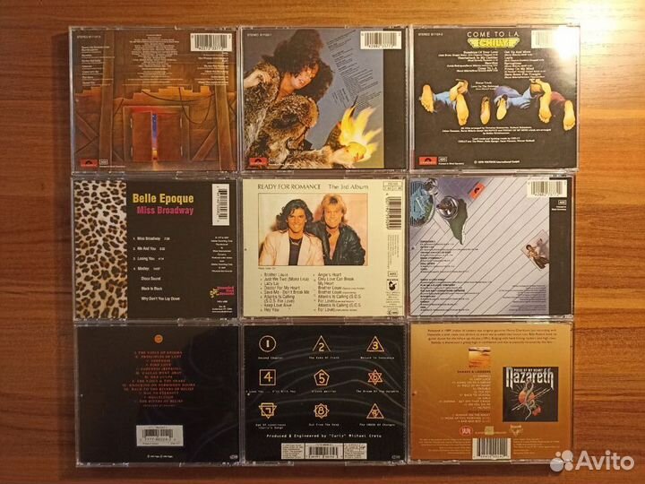 CD Диски Secret Service/Fancy/Joy/Nazareth