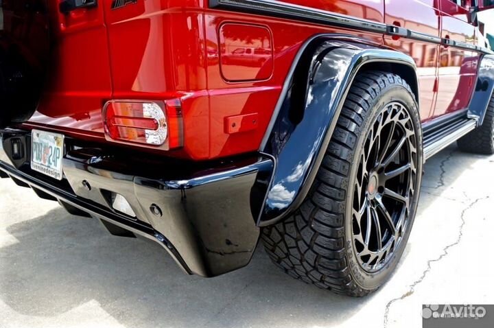 Диски кованые R23 5x130 на Mercedes G-класс AMG