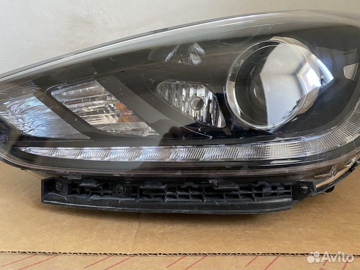 Фара левая hyundai solaris