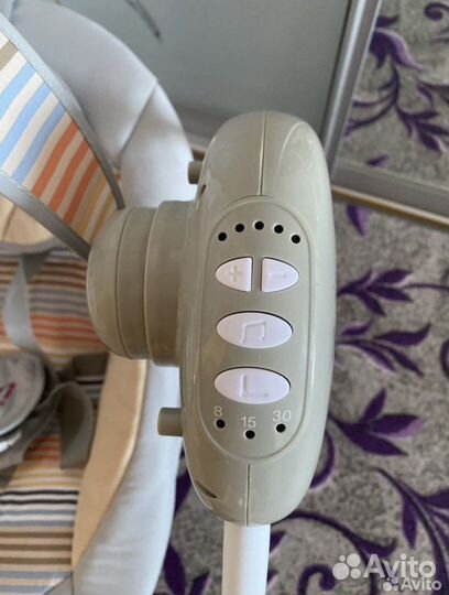 Детские электронные качели для новорожденных