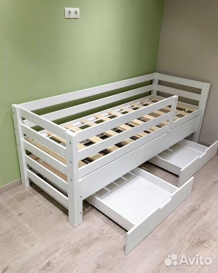 Двухъярусная выдвижная кровать