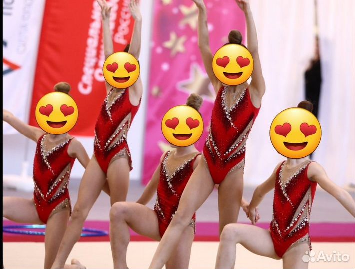 Групповые купальники для художественной гимнастики