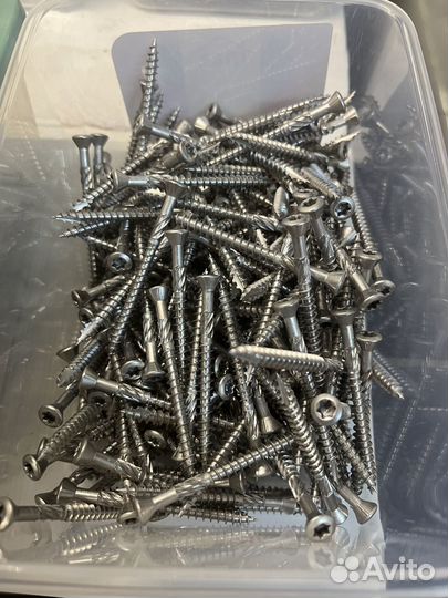 Саморезы для террасной доски Нержавейка