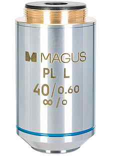 Объектив magus 40PLL 40х/0,60 Plan L WD 3,98 мм