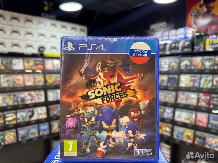 Игры для PS4: Sonic Forces