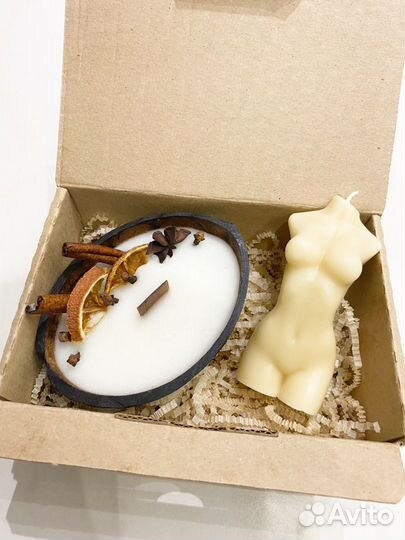 Свеча в кокосе