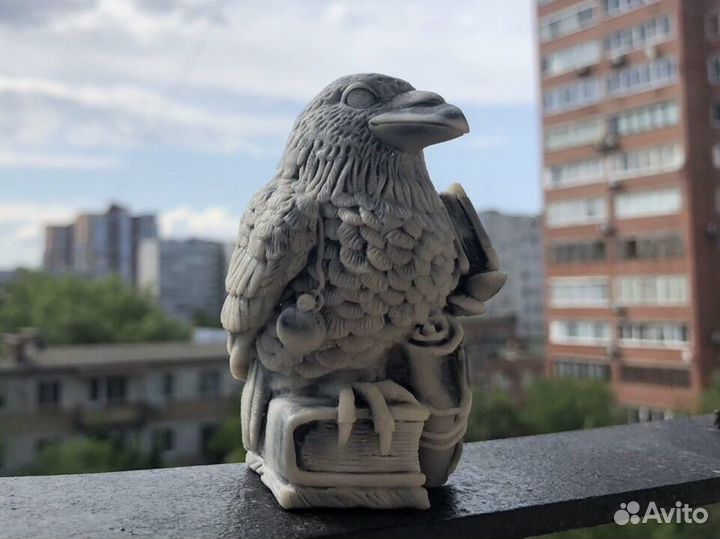 Фигурка сувенир статуэтка Ворон, ворона