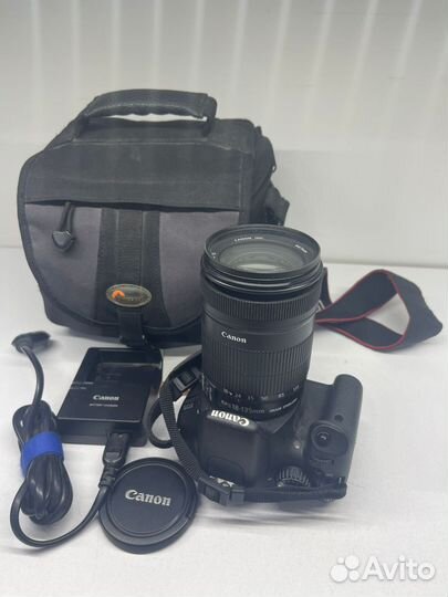 Фотоаппарат canon 550D+ EFS 18-135MM (ла54746)