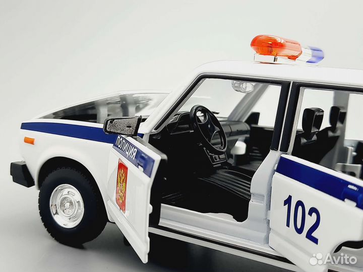 Коллекционная металлическая машина, лада ваз 2107
