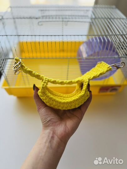 Вязаный домик для грызунов