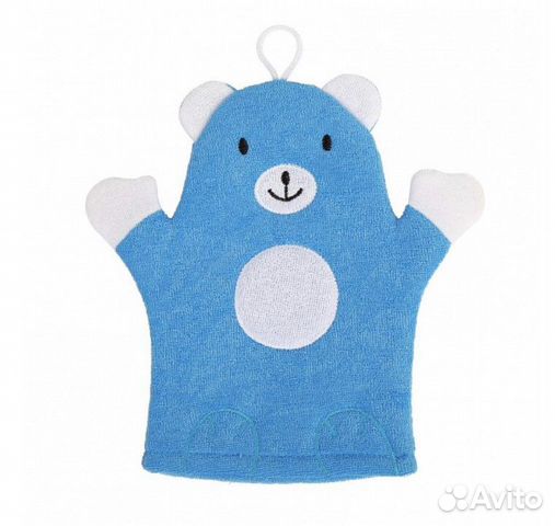Мочалка рукавичка Be2me мишка