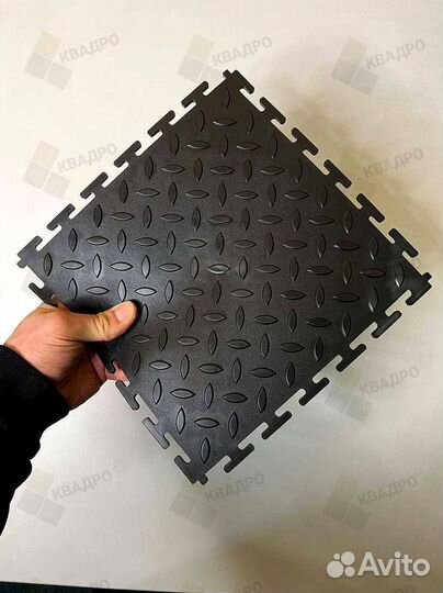 Пвх плитка для гаража