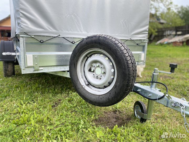 Прицеп легковой Титан 3,5x1,5м с тентом