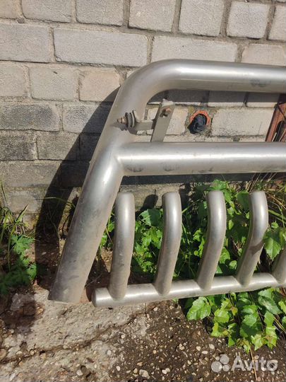 Кенгурятник на mitsubishi pajero 3.0 LW 2017-2010