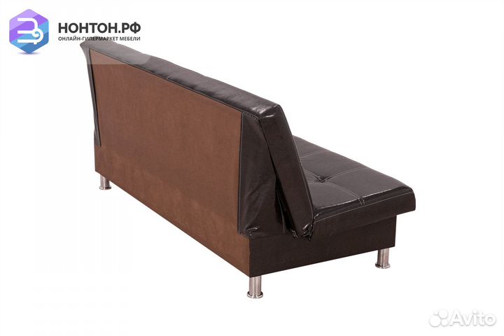 Диван клик-кляк Бомонд темно-коричневый