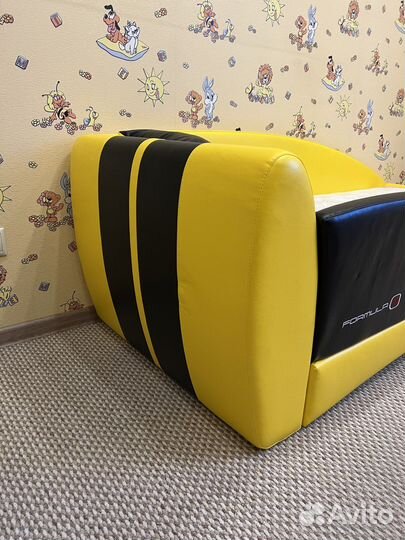 Детская кровать Формула Мини с ортоматрасом