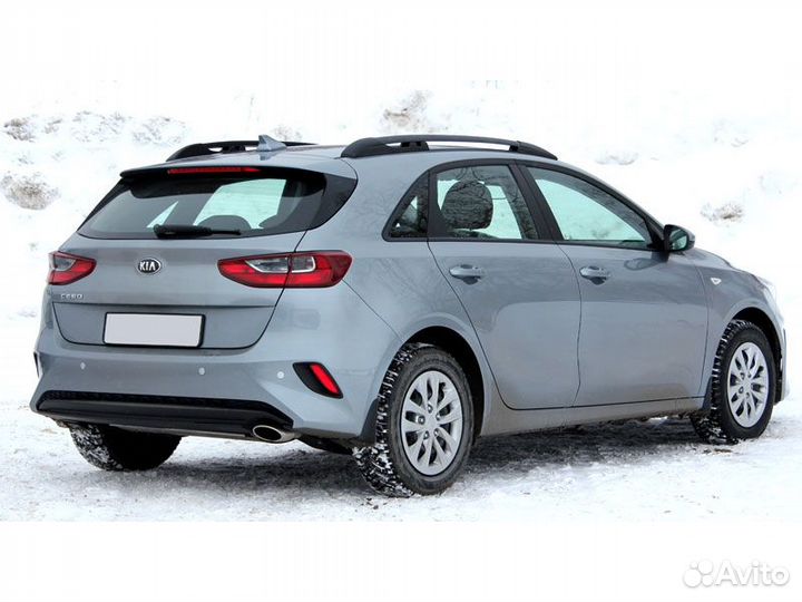 Рейлинги на крышу установка Kia Ceed III, 5-дв. хэ