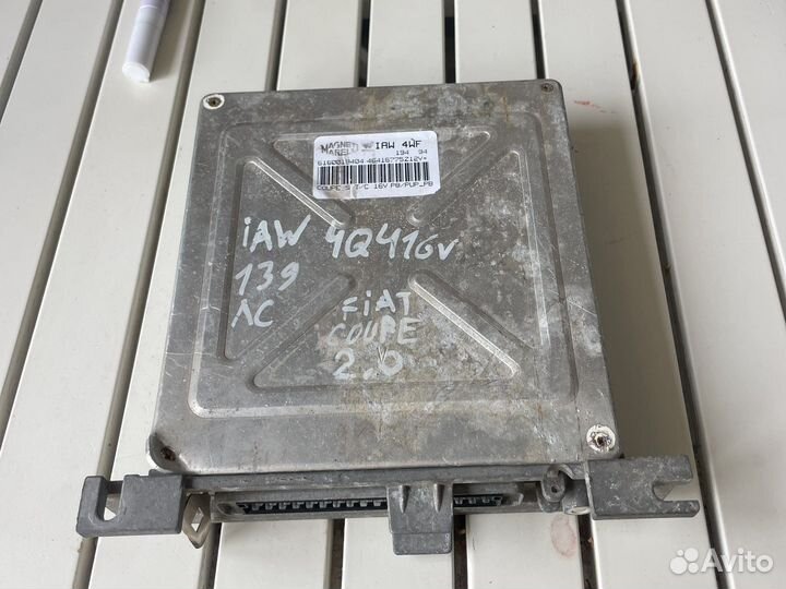 Эбу Fiat Coupe 2.0 139лс 16v Гарантия