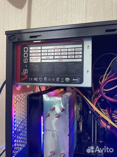 Игровой пк i7 RX 580 8gb Ssd m2 4tb