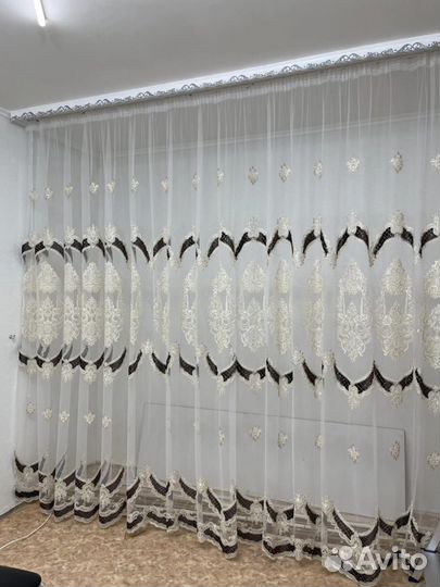 Шторы+тюль