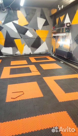 Модульный настил для гаража