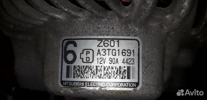 Генератор на Mazda Demio ZJ A2TG1391;А3TG1691