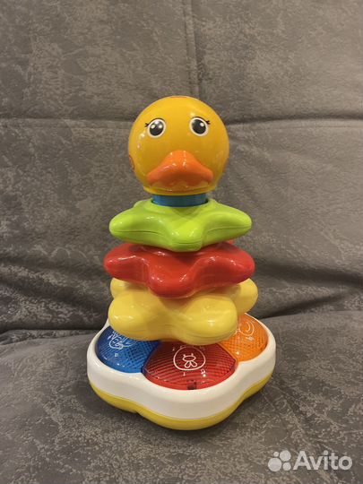 Пирамидка baby go музыкальная