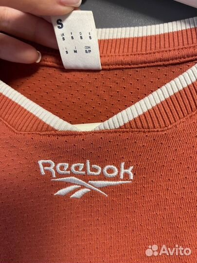 Лонгслив reebok