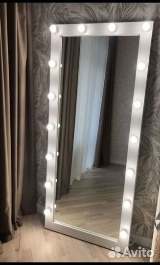 Зеркало ростовое напольное с подстветкой 180*80