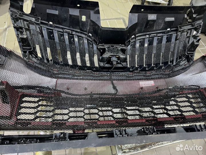 Комплект защиты радиатора Skoda octavia a7fl