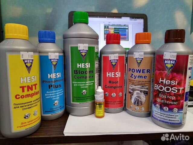 Полный набор удобрений для почвы Hesi