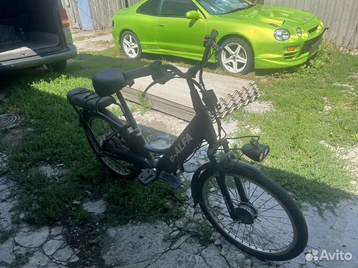 Электровелосипед green city e-alfa