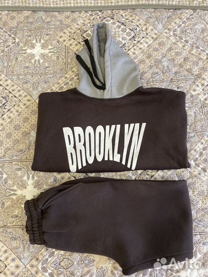 Спортивный костюм женский теплый 44