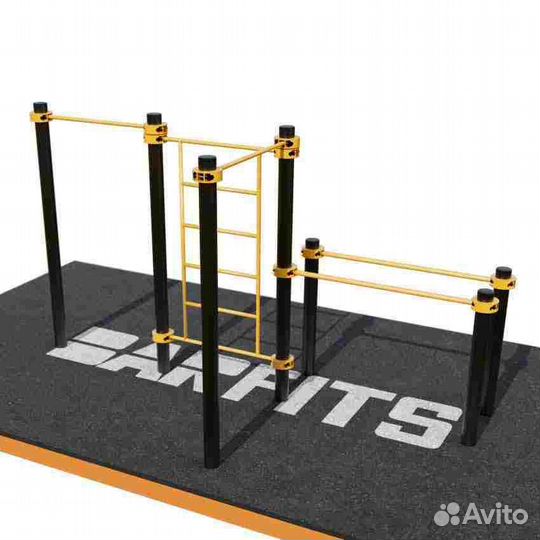 Детские Площадки - Брусья, шведская стенка, турник