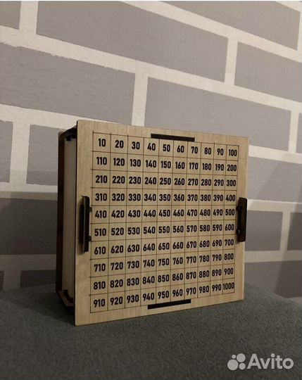 Копилка деревянная