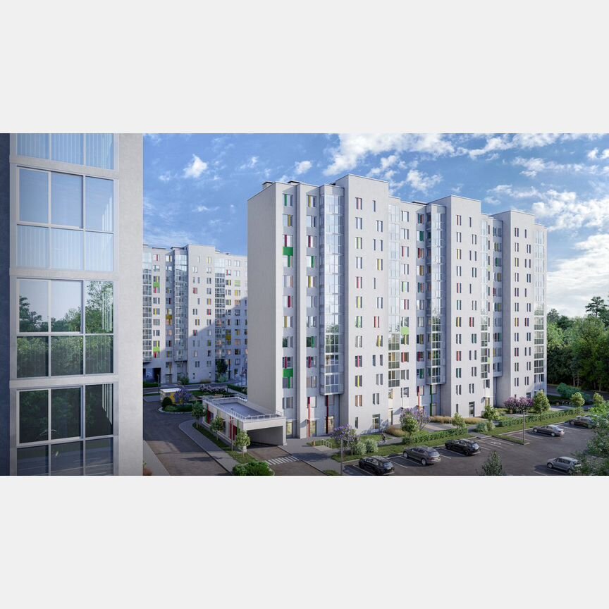 3-к. квартира, 71,3 м², 4/12 эт.