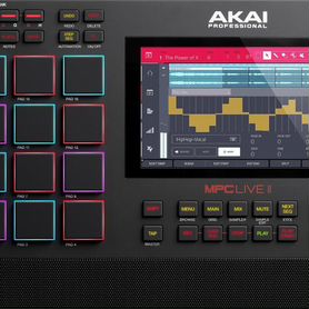 Akai mpc Live II сэмплер грув бокс