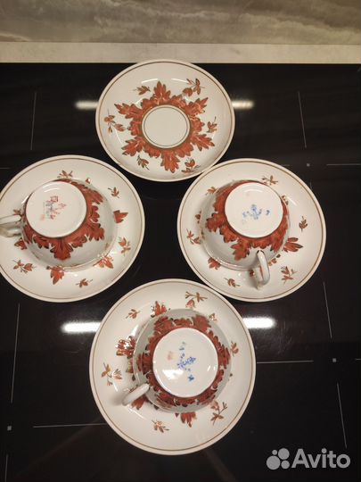 Чайные пары и чашки, Вербилки