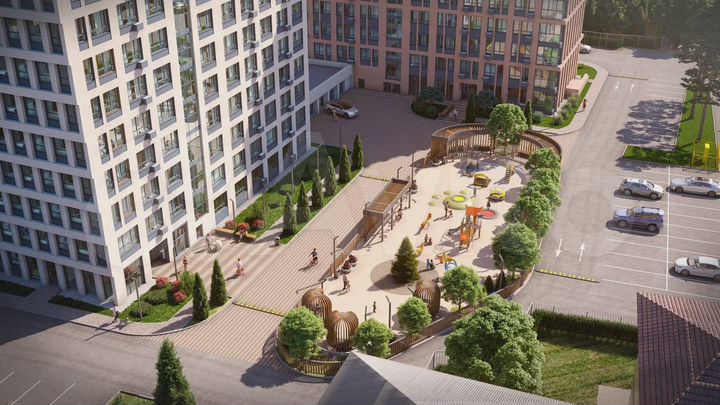 2-к. квартира, 74,1 м², 2/16 эт.