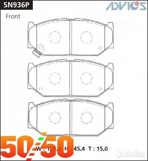 Дисковые тормозные колодки