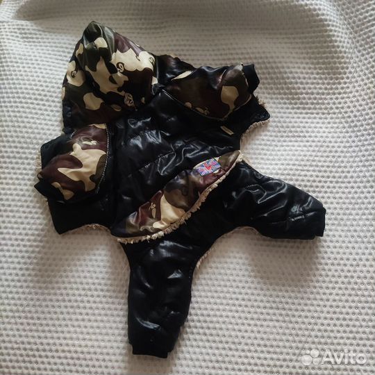 Комбинезон для собаки, зимний, 32-33см