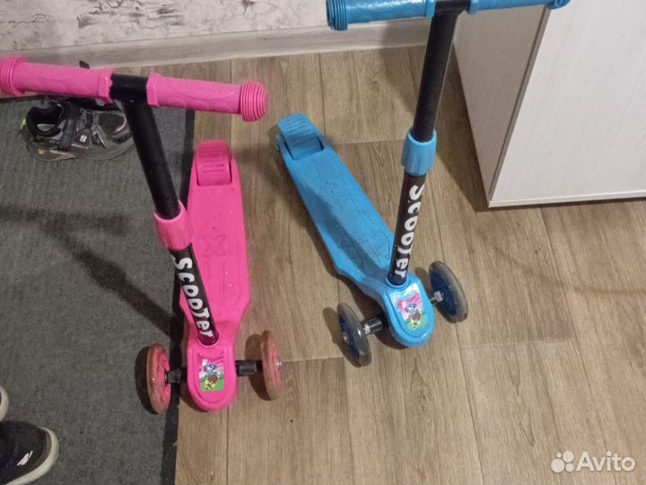 Самокат детский трехколесный