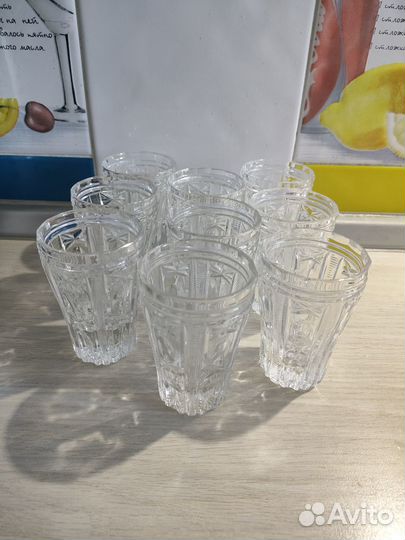 Посуда. Бокалы. Хрусталь