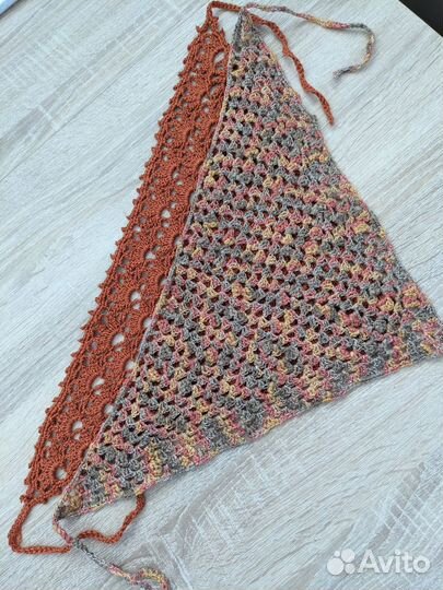 Косынка летняя Бандана Crochet